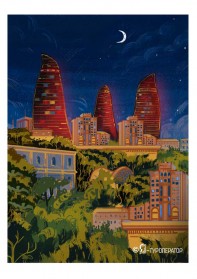 Баку + Дербент: путь огня