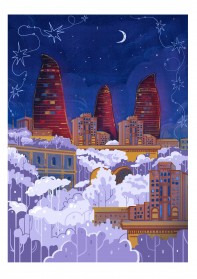 Баку: Новый год в стране огня