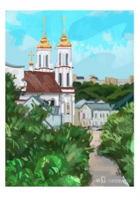 Беларусь Марка Шагала: ратуши и костёлы