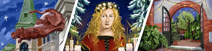 Серебряный треугольник Беларуси: Лев, королева и палладианский дворец