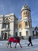 Лёд и пар в Хвалынских Альпах