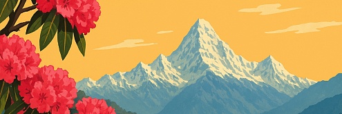 Непал: цветение рододендронов на крыше мира