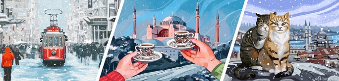 Кофейный Новый год в Стамбуле